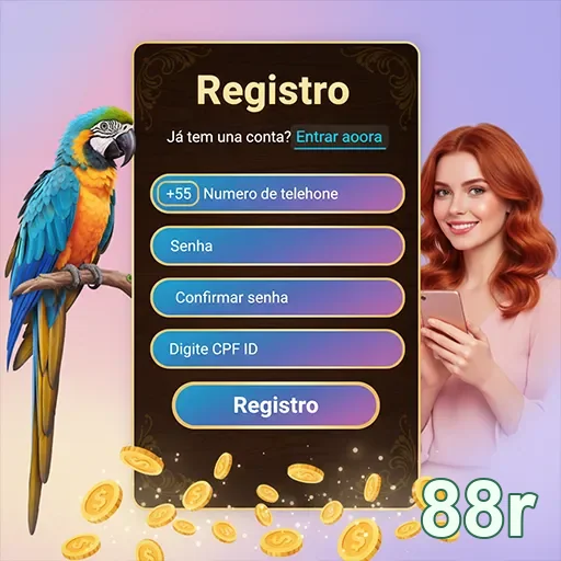 Usuário acessando serviços VIP da 88r com segurança