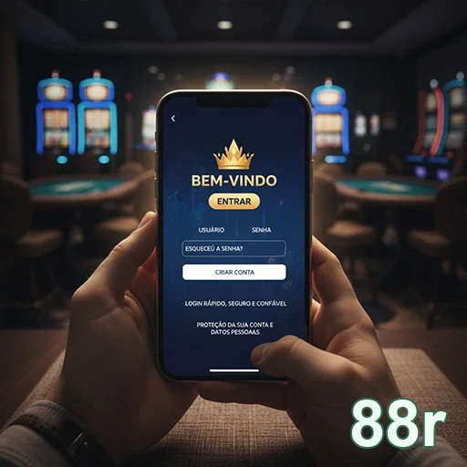 Usuário acessando serviços VIP na plataforma 88r