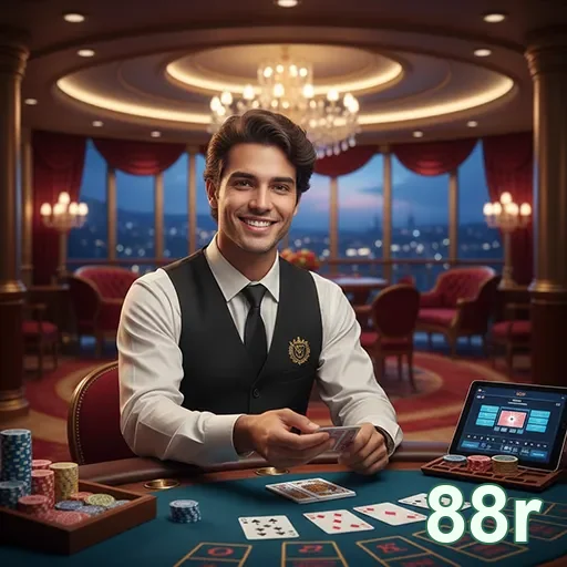 Cliente recebendo atendimento VIP em cassino online